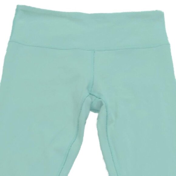 Lululemon Wunder Under Crop Reversible Mint Moment/Black - Picture 8 of 14